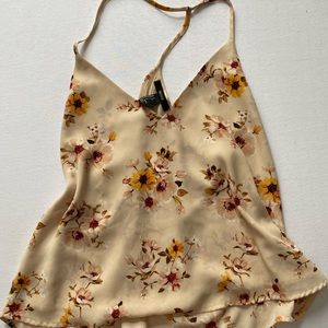 Pretty floral tank top